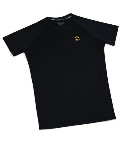 Rashguard Essential Gold s krátkým rukávem