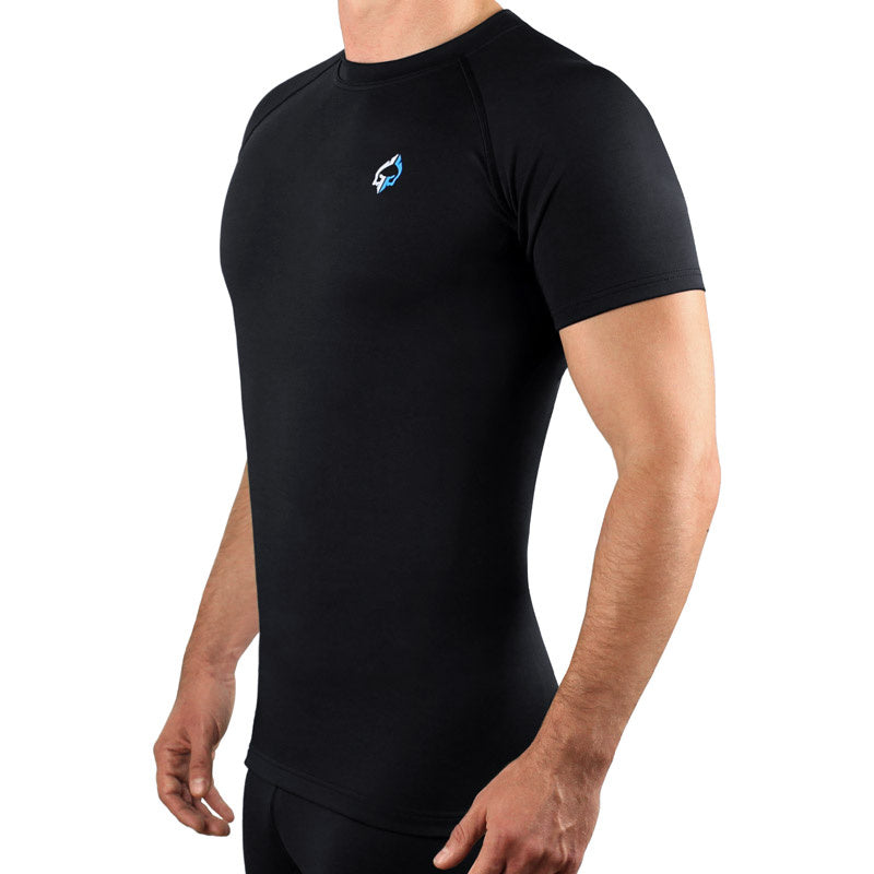 Rashguard Essential Logo s krátkým rukávem