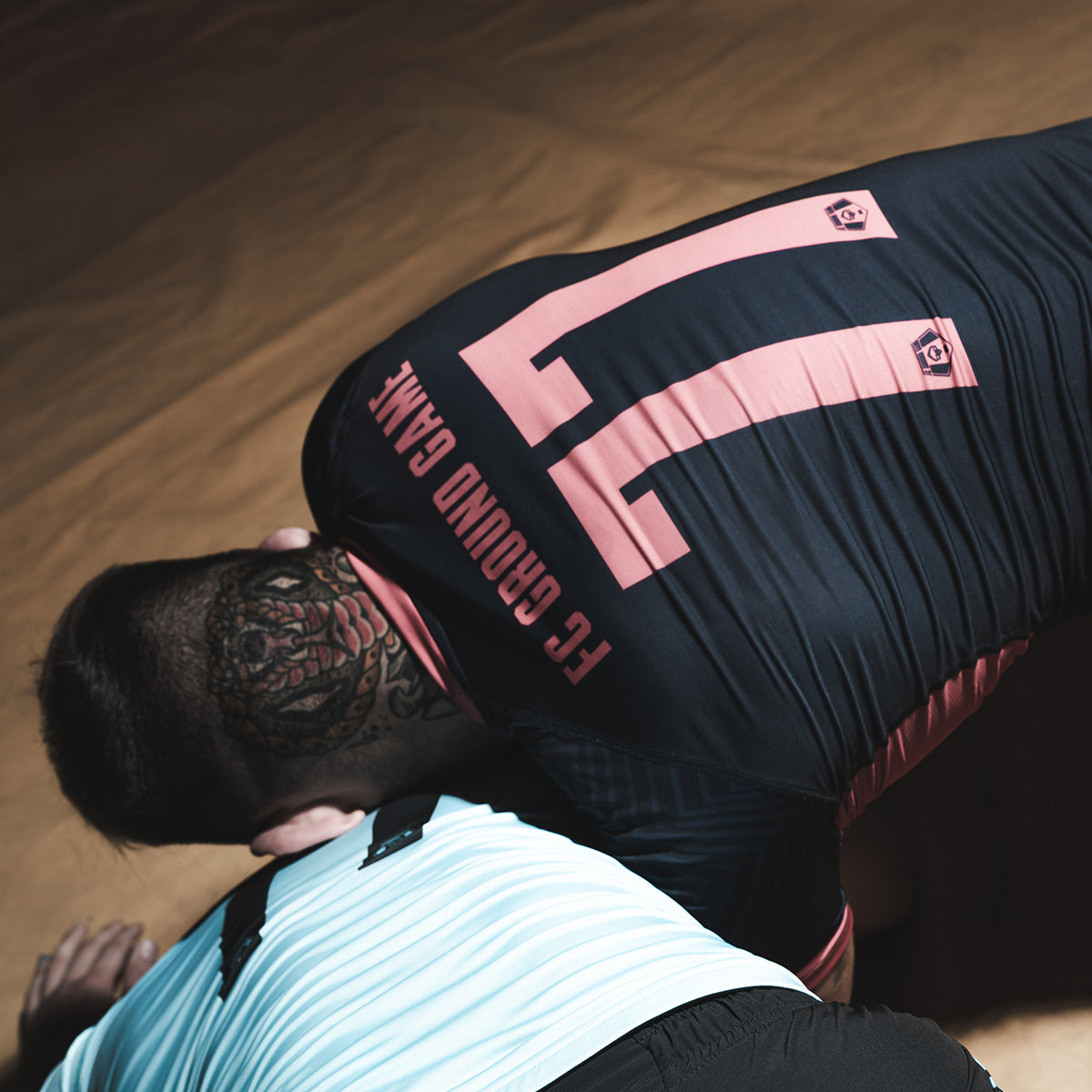 Rashguard FC Armbar s krátkým rukávem (tmavě modrý)