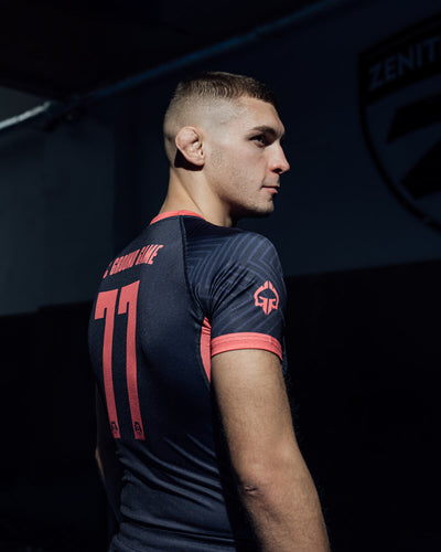 Rashguard FC Armbar s krátkým rukávem (tmavě modrý)