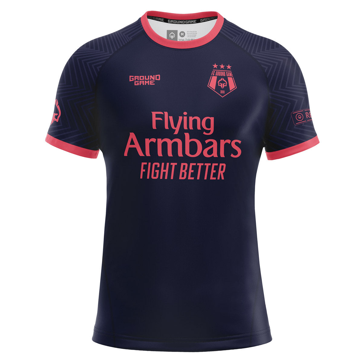 Rashguard FC Armbar s krátkým rukávem (tmavě modrý)