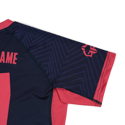 Rashguard FC Armbar s krátkým rukávem (tmavě modrý)