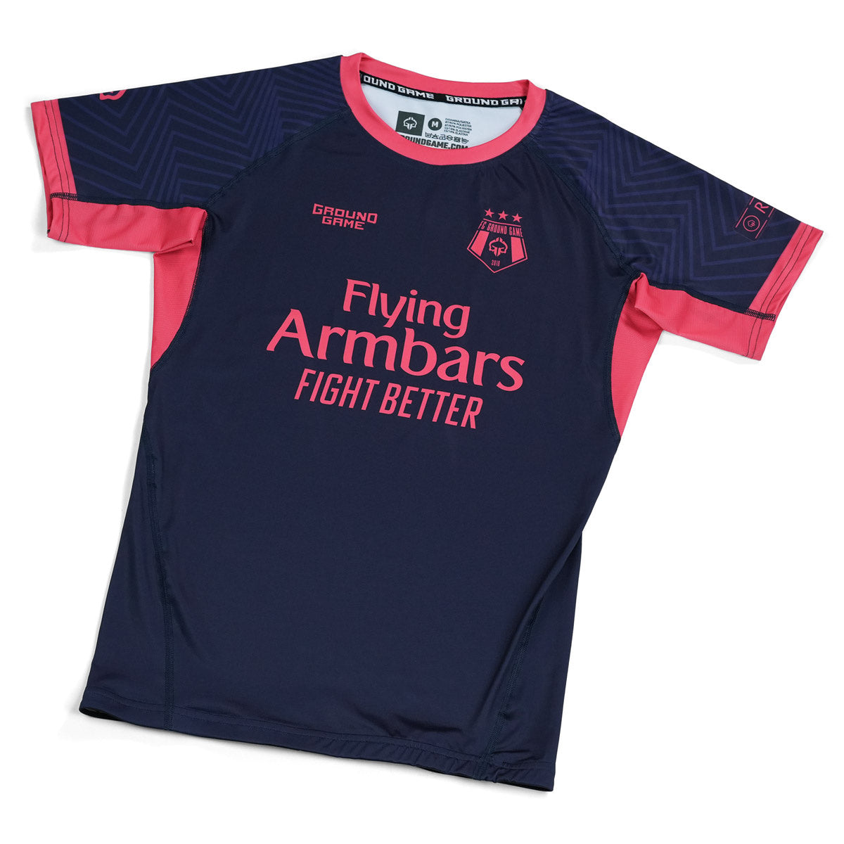 Rashguard FC Armbar s krátkým rukávem (tmavě modrý)