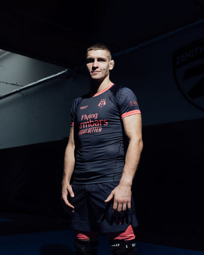 Rashguard FC Armbar s krátkým rukávem (tmavě modrý)