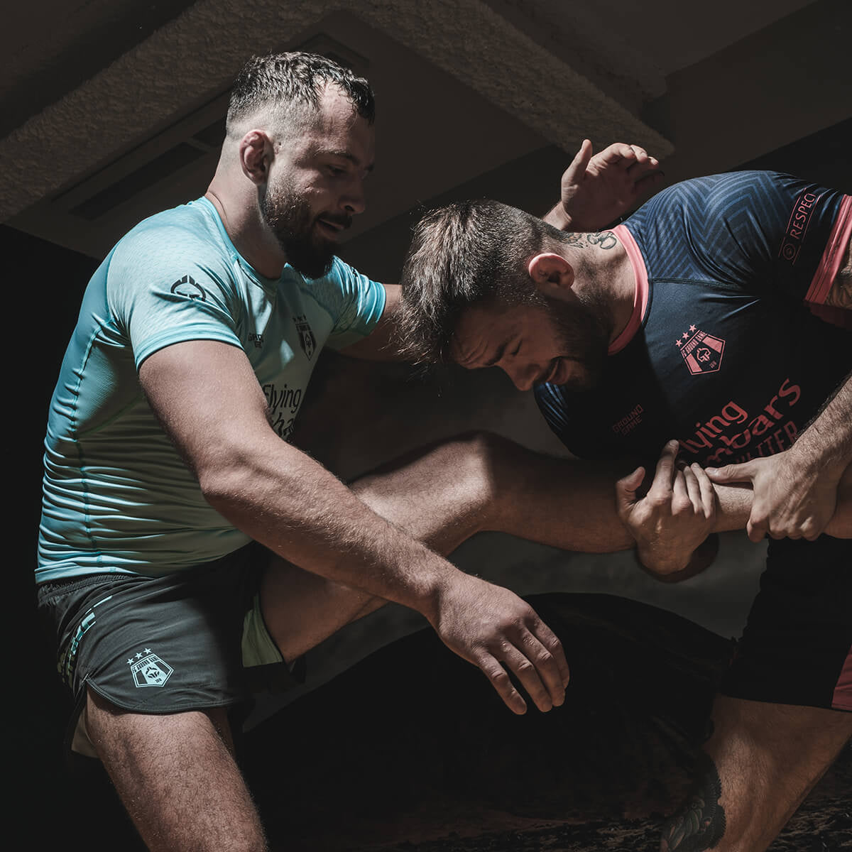 Rashguard FC Armbar s krátkým rukávem (mátový)