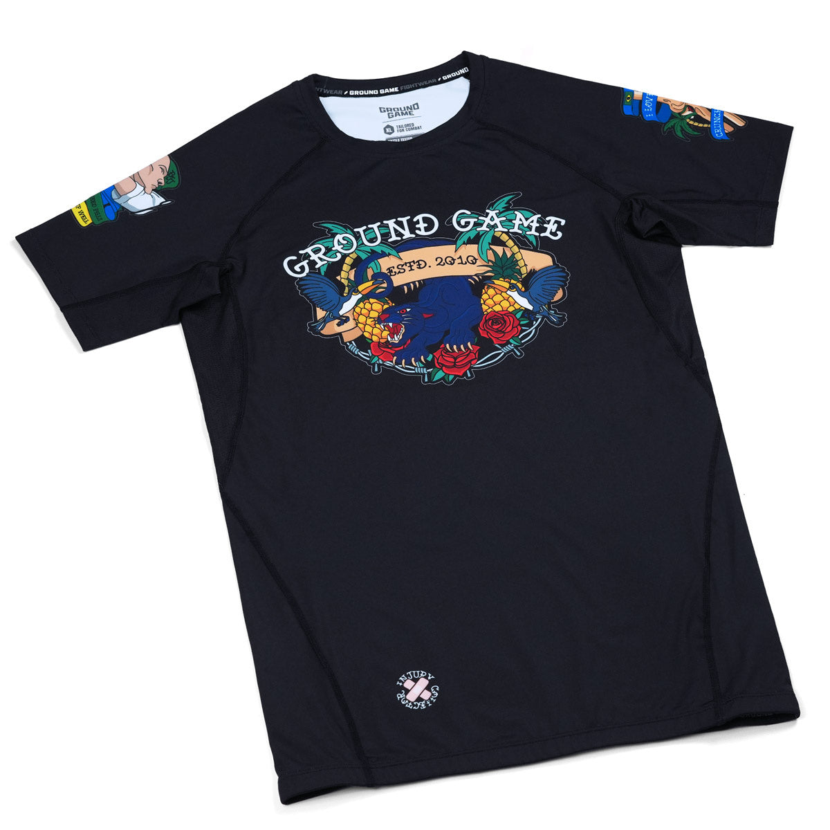 Rashguard Injury Collector s krátkým rukávem