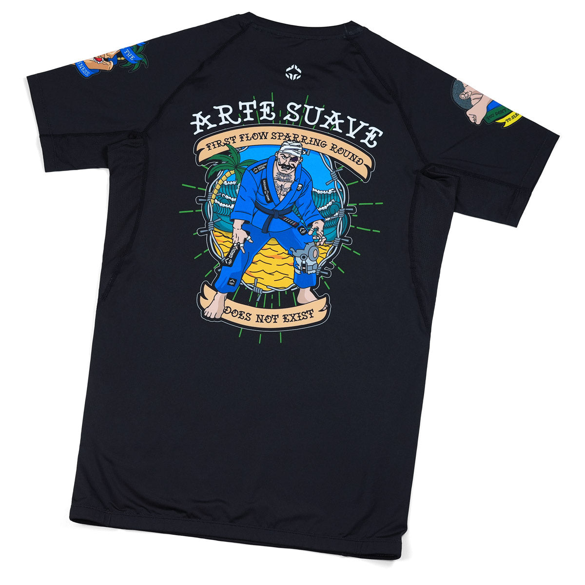 Rashguard Injury Collector s krátkým rukávem