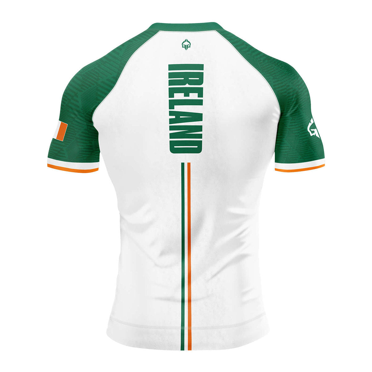 Rashguard Irsko s krátkým rukávem (bílý)
