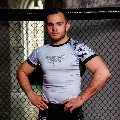 Rashguard Jiu-Jitsu is Calling x Noize s krátkým rukávem