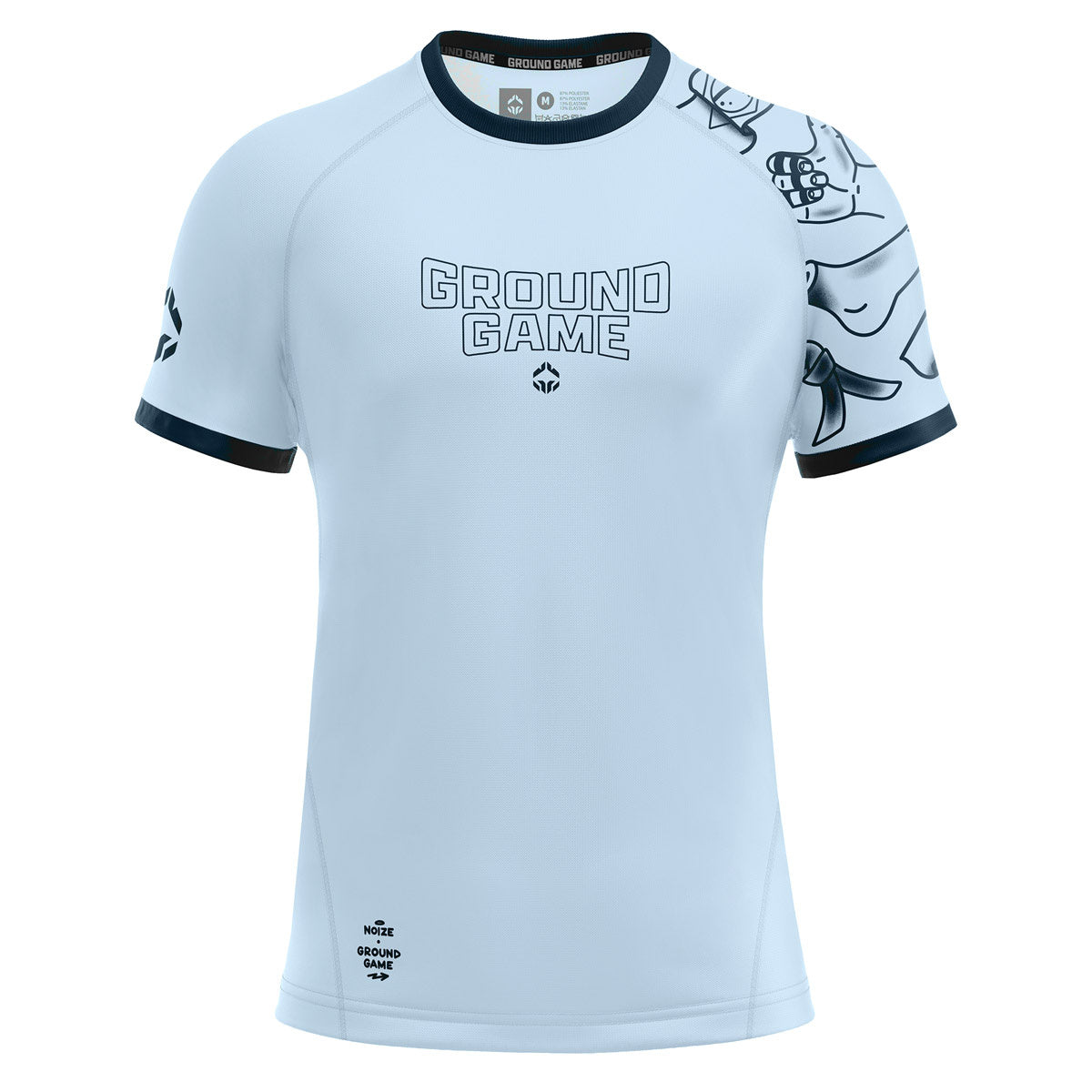 Rashguard Jiu-Jitsu is Calling x Noize s krátkým rukávem
