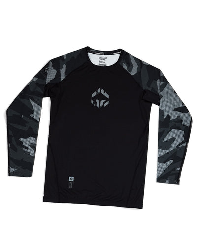 Rashguard Military s dlouhým rukávem