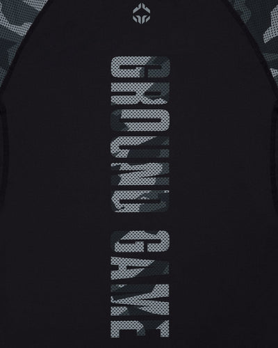 Rashguard Military s krátkým rukávem