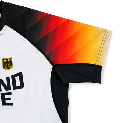 Rashguard Německo s krátkým rukávem (bílý)