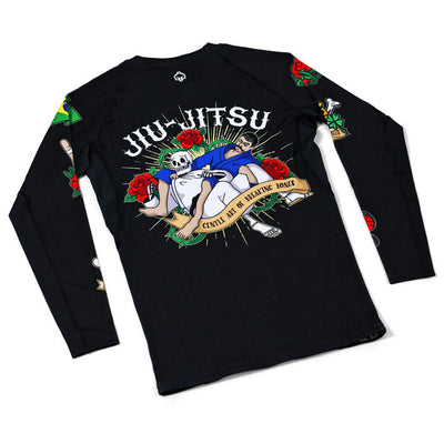 Rashguard Oldschool s dlouhým rukávem