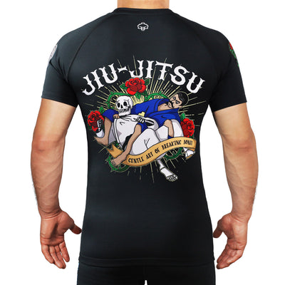 Rashguard Oldschool s krátkým rukávem