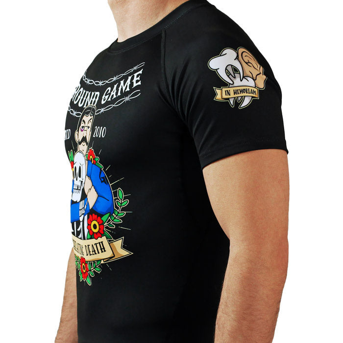 Rashguard Oldschool s krátkým rukávem