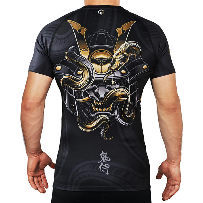 Rashguard Oni Samurai s krátkým rukávem