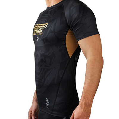 Rashguard Oni Samurai s krátkým rukávem
