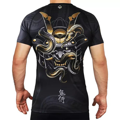 Rashguard Oni Samurai s krátkým rukávem