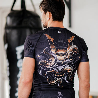 Rashguard Oni Samurai s krátkým rukávem