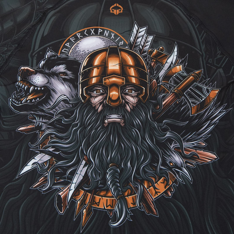 Rashguard Ragnarok s krátkým rukávem