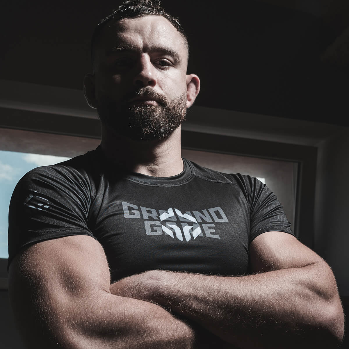 Rashguard Samurai Shadow s krátkým rukávem