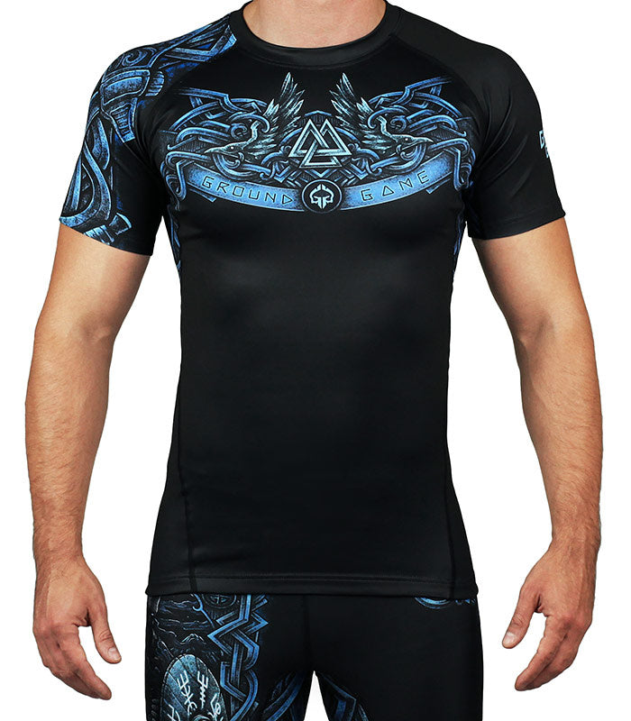 Rashguard Viking s krátkým rukávem