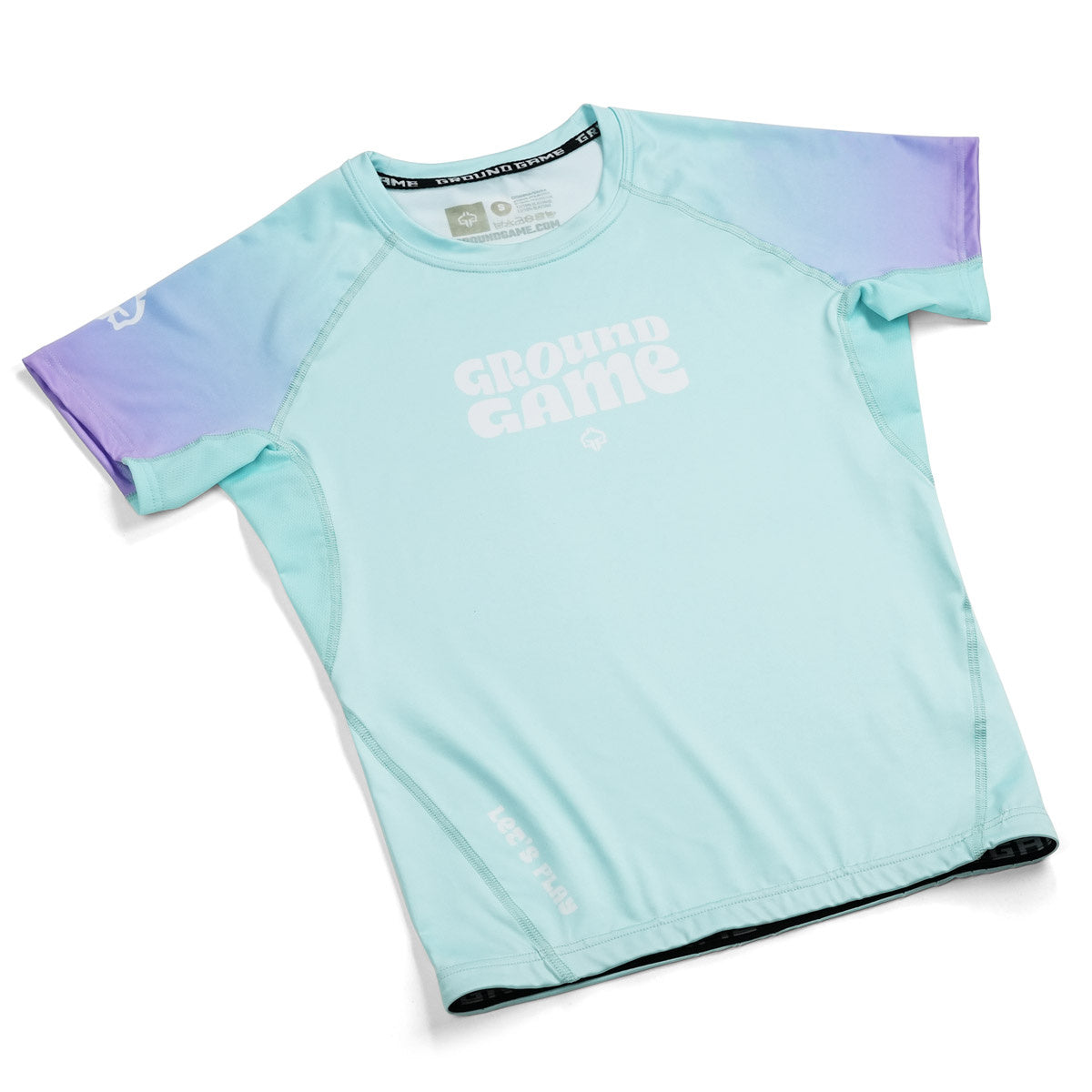 Dámský rashguard Athletic Mint s krátkým rukávem