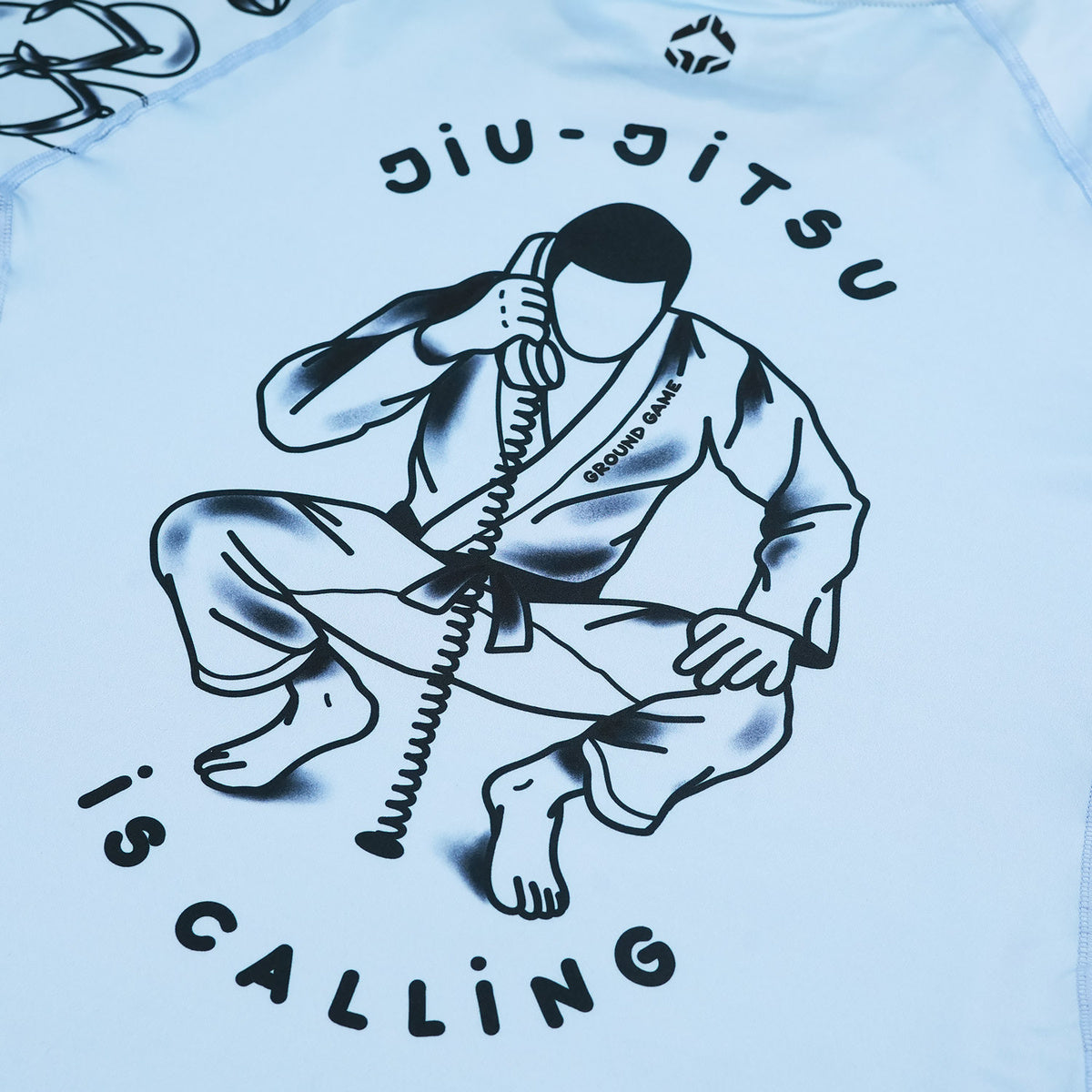 Dámský rashguard Jiu Jitsu is Calling x Noize s krátkým rukávem