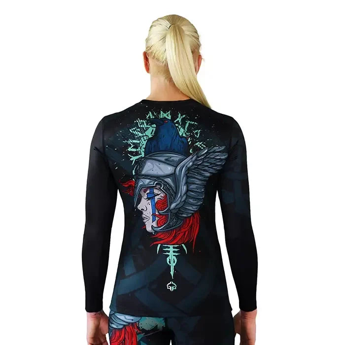 Dámský rashguard Valkyria s dlouhým rukávem
