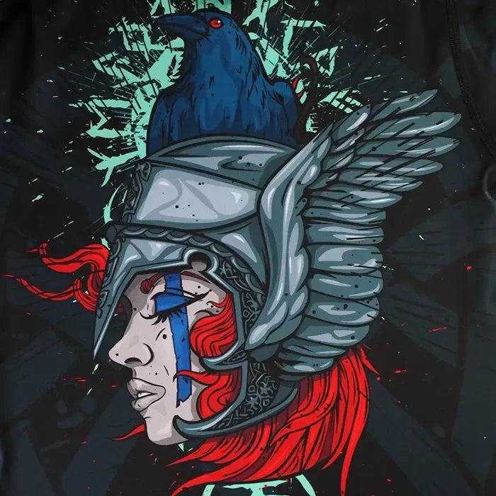 Dámský rashguard Valkyria s dlouhým rukávem