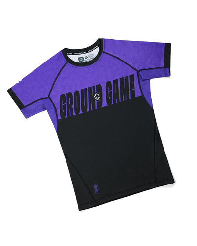 Rankingový rashguard pro BJJ 2.0 IBJJF (fialový)