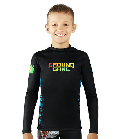 Dětský rashguard Brasil Kids s dlouhým rukávem