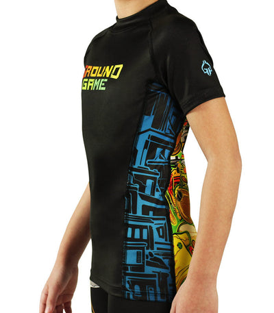 Dětský rashguard Brasil Kids s krátkým rukávem