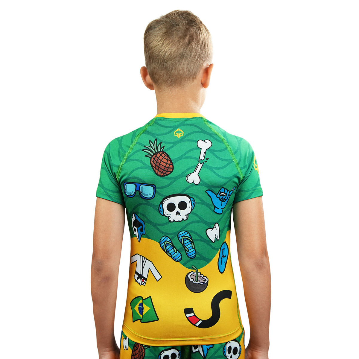 Dětský rashguard Copacabana s krátkým rukávem