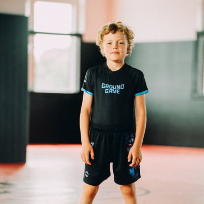 Dětský rashguard Cyber Samurai s krátkým rukávem