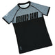 Dětský rashguard IBJJF Kids s krátkým rukávem (šedý)