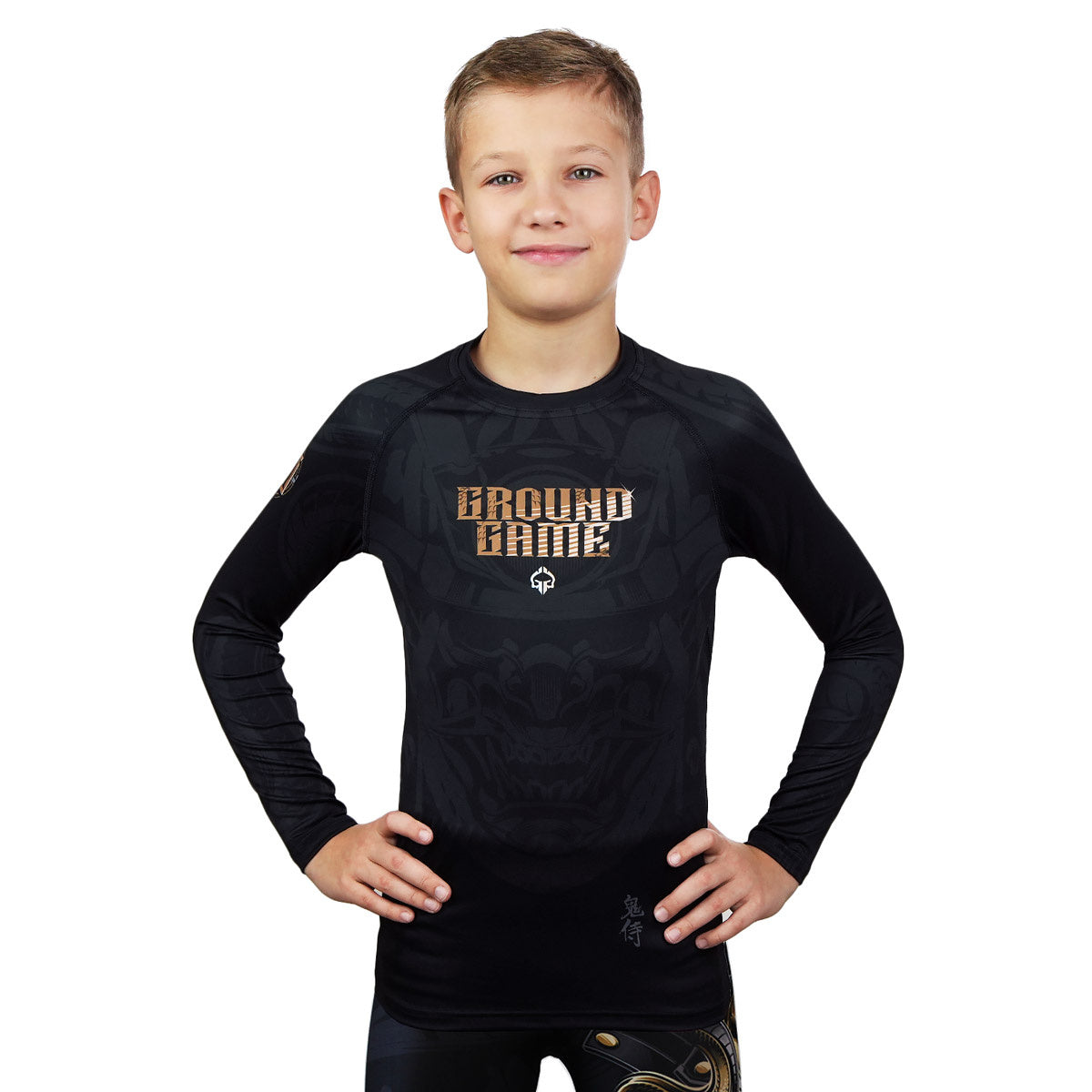 Dětský rashguard Oni Samurai s dlouhým rukávem