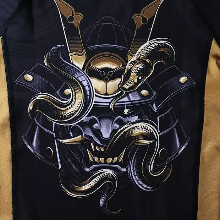 Dětský rashguard Oni Samurai s krátkým rukávem