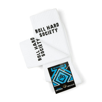 Ponožky Roll Hard Society (bílé)