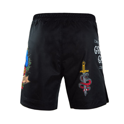 MMA šortky Oldschool