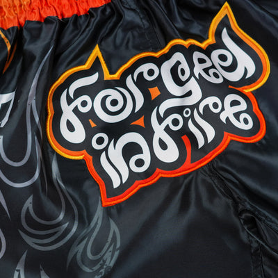 Muay Thai šortky Flames