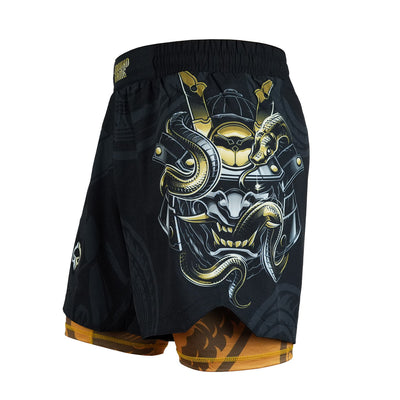 Tréninkové šortky 2 v 1 Oni Samurai