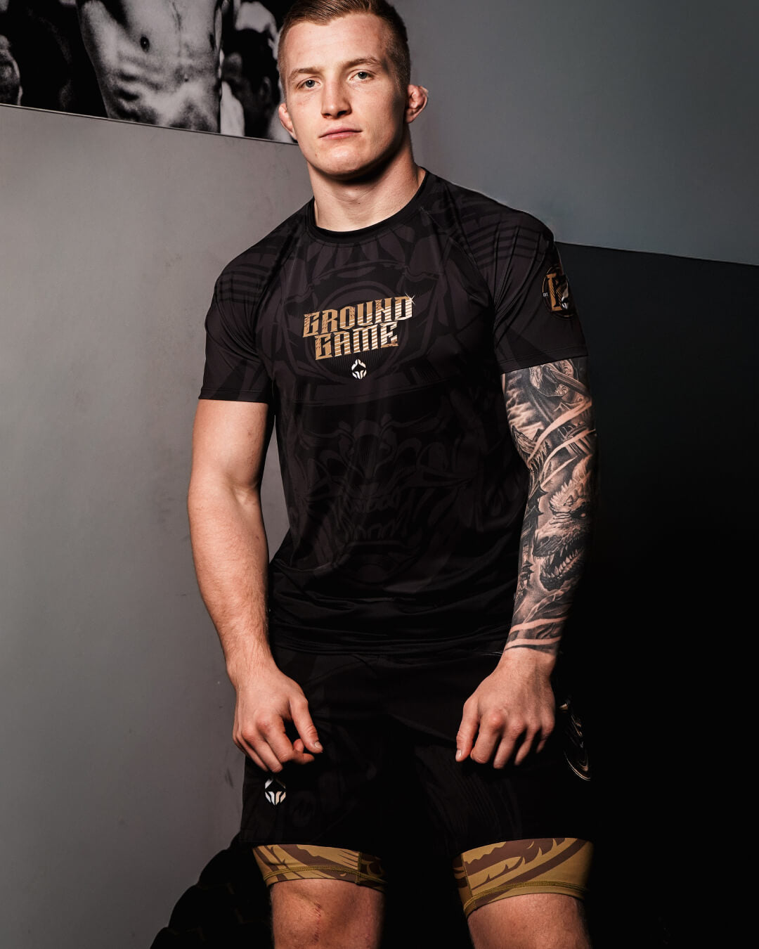 Tréninkové šortky 2 v 1 Oni Samurai