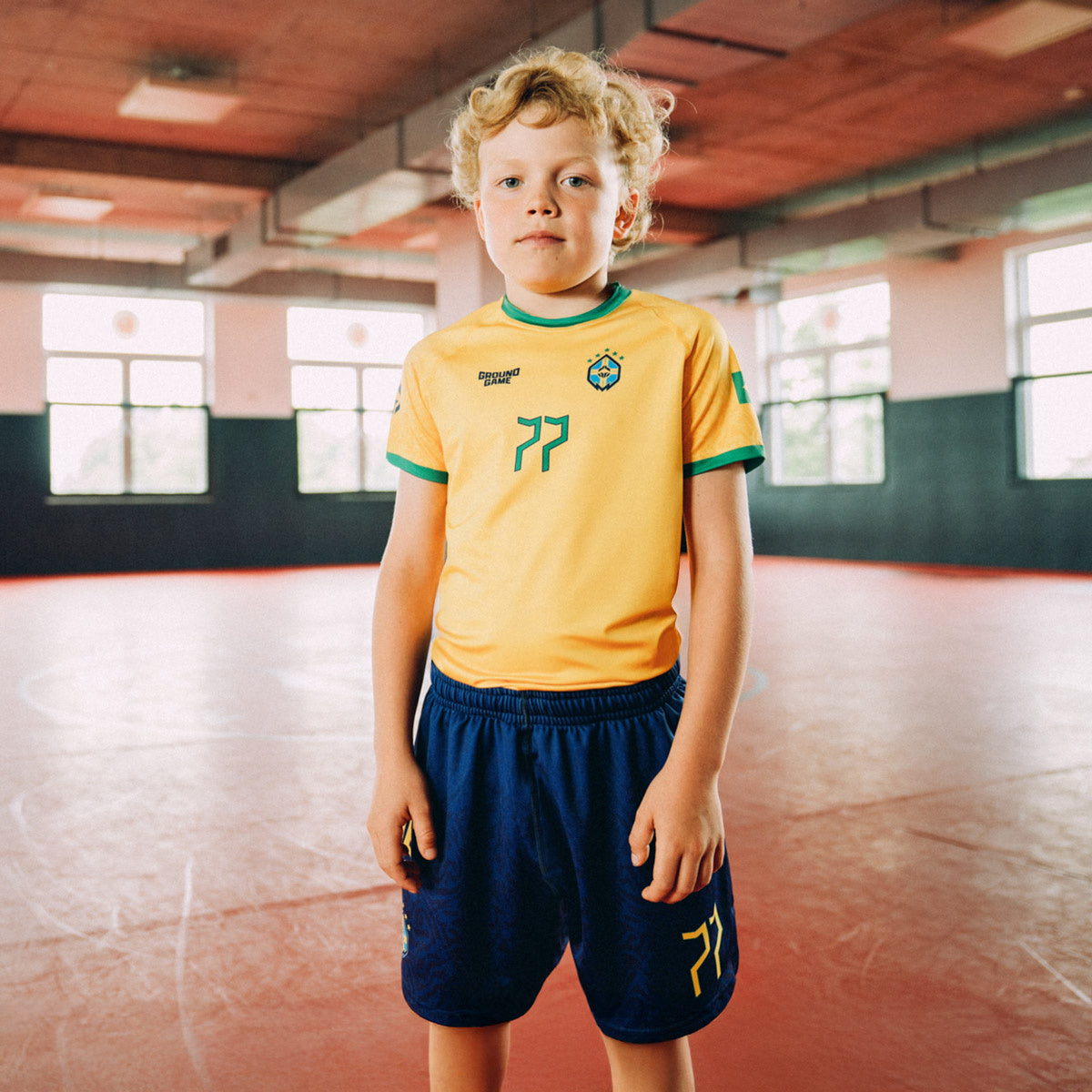 Dětské tréninkové šortky Brazil Football
