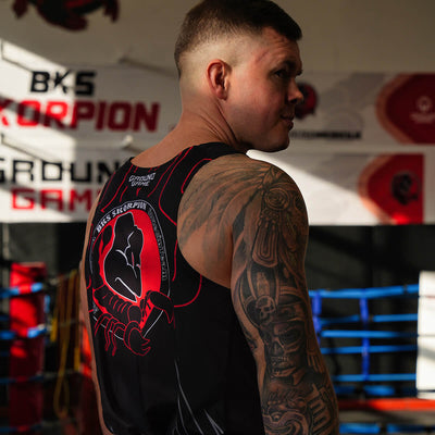 Boxerské tílko BKS Skorpion (černé)