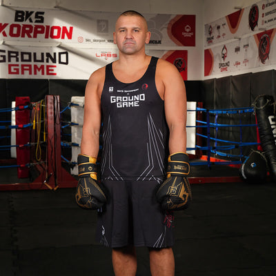 Boxerské tílko BKS Skorpion (černé)