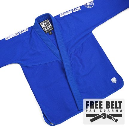 Kimono Gi BJJ Gamer 2.0 Ground Game modrá + pásek ZDARMA