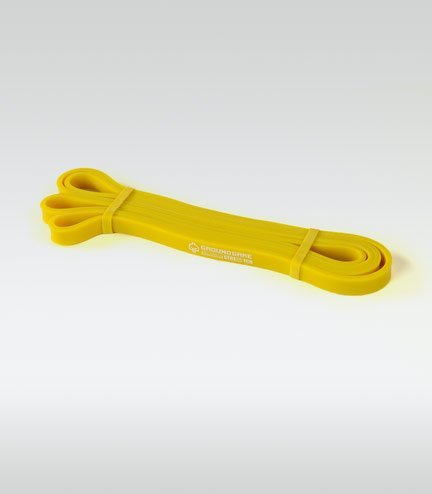 Odporová guma / Power Band 13 mm, 7-16 kg Ground Game žlutá