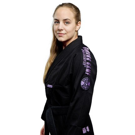 Dámské kimono Gi BJJ Champion 3.0 Lavender Ground Game černá